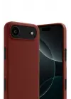 Newface Apple iPhone 17 Air First Silikon - Bordo