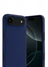 Newface Apple iPhone 17 Air First Silikon - Lacivert