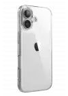 Newface Apple iPhone 17 Lüx Şeffaf Silikon - Şeffaf