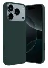 Newface Apple iPhone 17 Pro First Silikon - Koyu Yeşil
