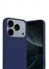 Newface Apple iPhone 17 Pro First Silikon - Lacivert