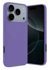 Newface Apple iPhone 17 Pro First Silikon - Lila