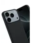 Newface Apple iPhone 17 Pro First Silikon - Siyah