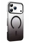 Newface Apple iPhone 17 Pro Max Glossy Magsafe Kapak - Siyah