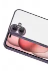 Newface Apple iPhone 17 Razer Lensli Silikon - Mor