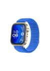 Newface Huawei Fit 4 Braid Kordon - Mavi
