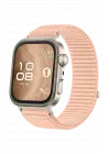 Newface Huawei Fit 4 Braid Kordon - Pudra