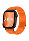 Newface Huawei Fit 4 Braid Kordon - Turuncu