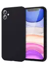 Newface Apple iPhone 11 Kılıf First Silikon - Siyah