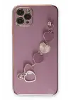 Newface iPhone 11 Pro Kılıf Esila Silikon - Mor