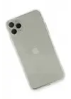 Newface Apple iPhone 11 Pro Kılıf Fly Lens Silikon - Şeffaf