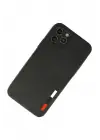 Newface iPhone 11 Pro Kılıf Loop Deri Silikon - Siyah