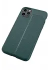 Newface Apple iPhone 11 Pro Max Kılıf Auto Focus Kapak - Yeşil
