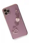Newface Apple iPhone 11 Pro Max Kılıf Esila Silikon - Mor