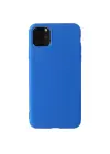 Newface Apple iPhone 11 Pro Max Kılıf First Silikon - Mavi