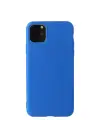 Newface iPhone 11 Pro Max Kılıf First Silikon - Mavi