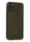 Newface Apple iPhone 11 Pro Max Kılıf Fly Lens Silikon - Siyah