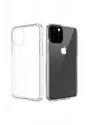 Newface Apple iPhone 11 Pro Max Kılıf Lüx Şeffaf Silikon