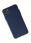 Newface iPhone 11 Pro Max Kılıf Puma Silikon - Mavi