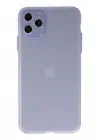 Newface Apple iPhone 11 Pro Max Kılıf Puma Silikon - Mor