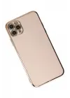 Newface Apple iPhone 11 Pro Max Kılıf Volet Silikon - Pembe