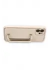 Newface Apple iPhone 12 Kılıf Coco Elit Kapak - Gold