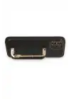 Newface iPhone 12 Kılıf Coco Elit Kapak - Siyah