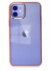 Newface Apple iPhone 12 Kılıf Element Silikon - Pembe
