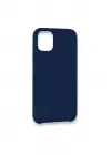 Newface Apple iPhone 12 Kılıf Lansman Legant Silikon - Lacivert