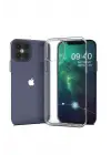 Newface Apple iPhone 12 Kılıf Lüx Şeffaf Silikon