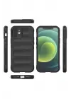 Newface iPhone 12 Kılıf Optimum Silikon - Siyah