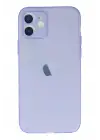Newface iPhone 12 Kılıf Puma Silikon - Mor