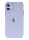 Newface Apple iPhone 12 Kılıf Puma Silikon - Mor