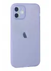 Newface Apple iPhone 12 Kılıf Puma Silikon - Mor
