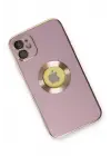 Newface Apple iPhone 12 Kılıf Store Silikon - Mor