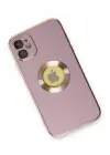 Newface iPhone 12 Kılıf Store Silikon - Mor