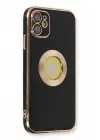 Newface iPhone 12 Kılıf Store Silikon - Siyah