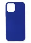 Newface Apple iPhone 12 Mini Kılıf First Silikon - Lacivert