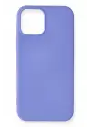 Newface Apple iPhone 12 Mini Kılıf First Silikon - Mor