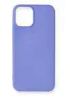 Newface iPhone 12 Mini Kılıf First Silikon - Mor