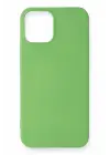 Newface iPhone 12 Mini Kılıf First Silikon - Yeşil