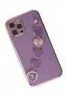 Newface Apple iPhone 12 Pro Kılıf Esila Silikon - Mor