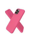 Newface Apple iPhone 12 Pro Kılıf First Silikon - Pembe
