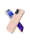 Newface Apple iPhone 12 Pro Kılıf First Silikon - Pudra