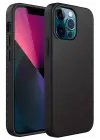 Newface iPhone 12 Pro Kılıf First Silikon - Siyah