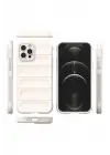 Newface iPhone 12 Pro Kılıf Optimum Silikon - Krem