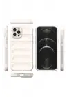 Newface Apple iPhone 12 Pro Kılıf Optimum Silikon - Krem
