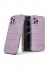 Newface Apple iPhone 12 Pro Kılıf Optimum Silikon - Mor