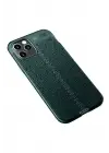 Newface Apple iPhone 12 Pro Max Kılıf Auto Focus Kapak - Yeşil