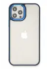 Newface iPhone 12 Pro Max Kılıf Dora Kapak - Mavi